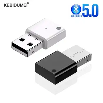 USB Bluetooth 5.0 Dongle Adaptér Bezdrôtovej Audio Prijímač pre Reproduktor Bezdrôtovej Myši, Klávesnice Hudby Audio Prijímač, autorádio Auta