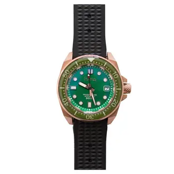 PROXIMA šport mužov potápačské hodinky,bronz pánske automatické hodinky 300m nepremokavé mechanické náramkové hodinky svietiace hodiny keramická fazeta