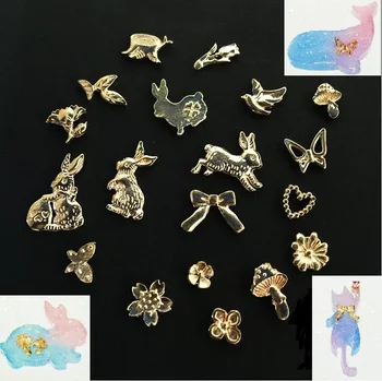 Láska motýľ králik kvety kovového materiálu epoxidové formy makeing šperky náplň pre DIY šperky