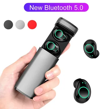 Bluetooth 5.0 Bezdrôtové Slúchadlá TWS Slúchadlá Športové Slúchadlá Stereo Bass potlačenie Šumu Slúchadlá Slúchadlá W Mic Plnenie box